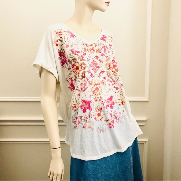 Style & Co. Tops - Style & Co Muscle Top off-White NEW